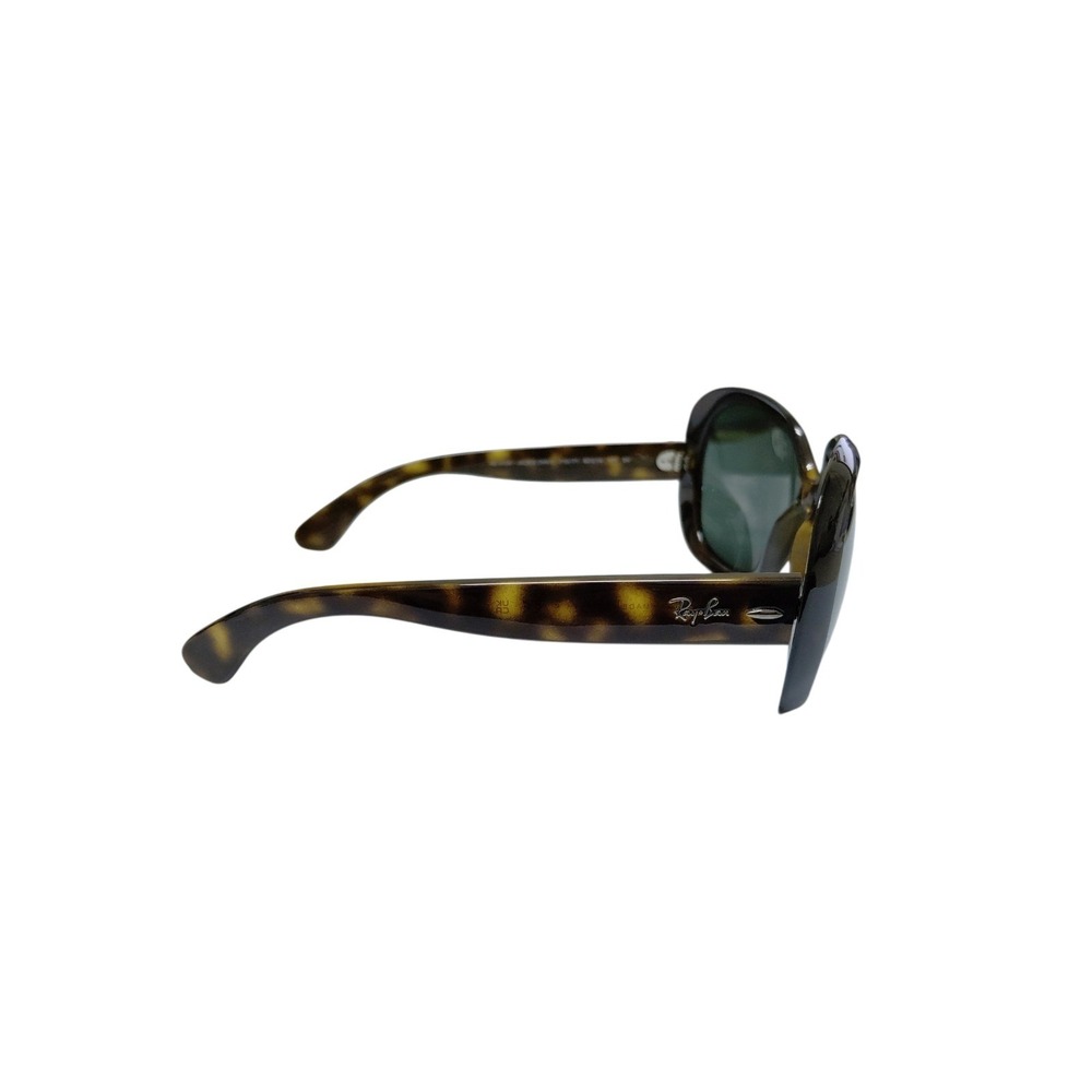 Ray-Ban JACKIE OHH II RB 4098 710/71 Havana/Green Sunglasses - Picture 4 of 9